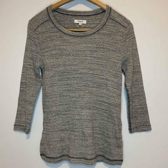 Madewell Sweaters - Madewell Gray Long Sleeve Sweater size Medium
